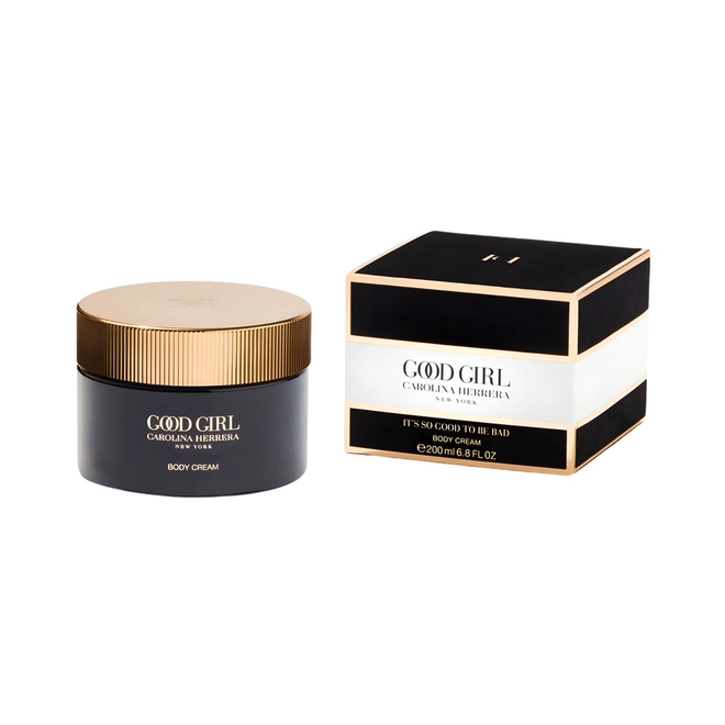 creme hidratante corporal carolina herrera good girl body cream pote
