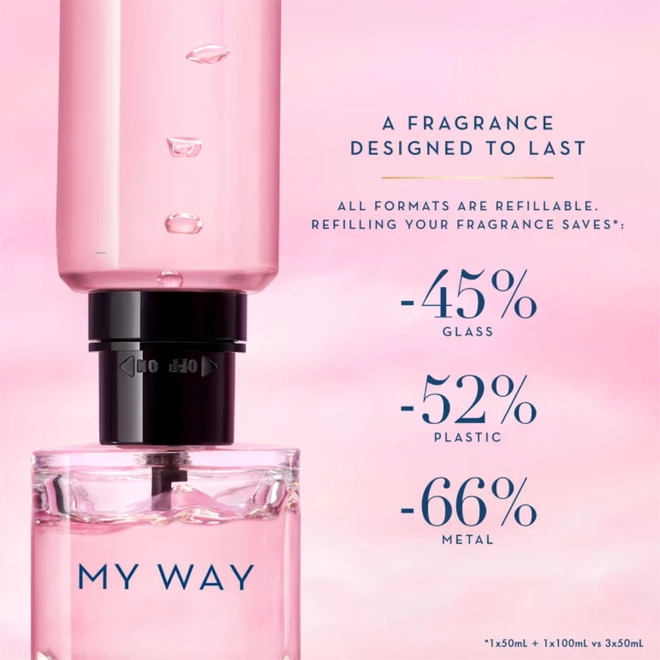 perfume giorgio armani my way feminino eau de parfum refil