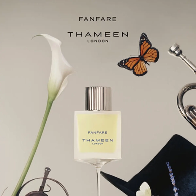 perfume thameen fanfare compartilhado cologne elixir