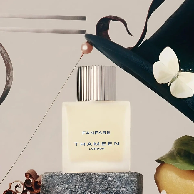 perfume thameen fanfare compartilhado cologne elixir