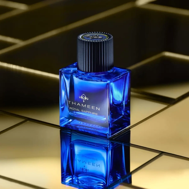 perfume thameen royal sapphire compartilhado extrait de parfum