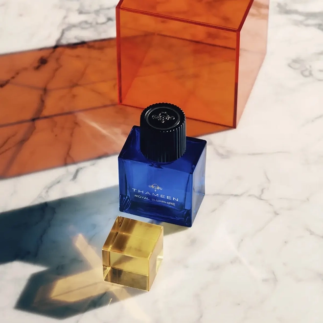 perfume thameen royal sapphire compartilhado extrait de parfum