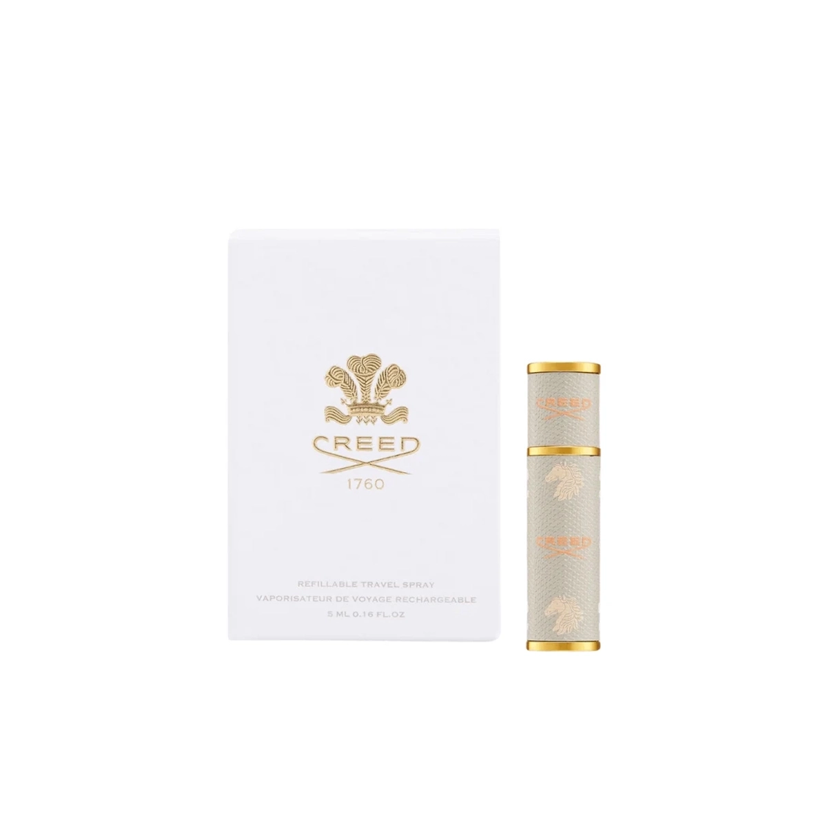 porta perfume creed bege travel size 5ml 2