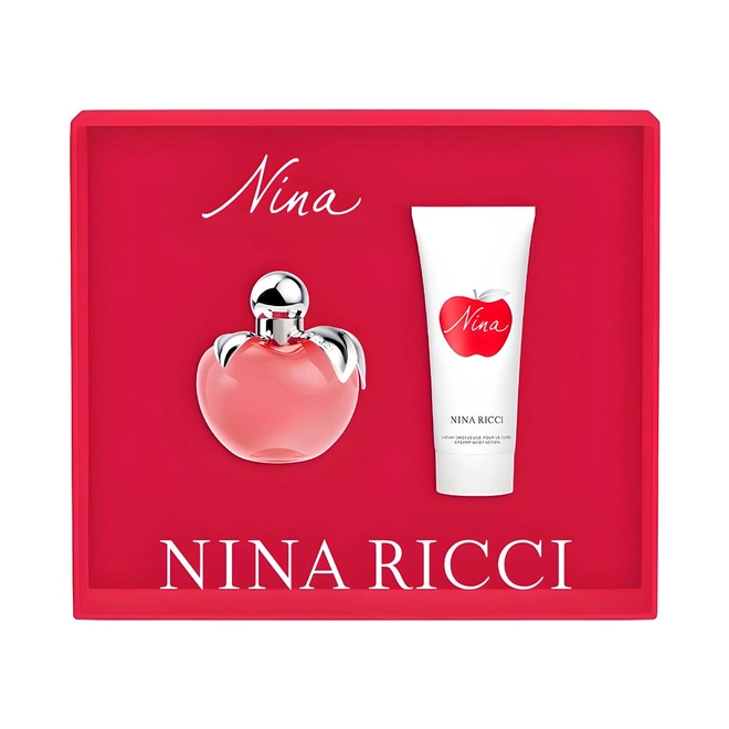 kit nina ricci nina feminino eau de toilette 80 ml + creme corporal 75 ml