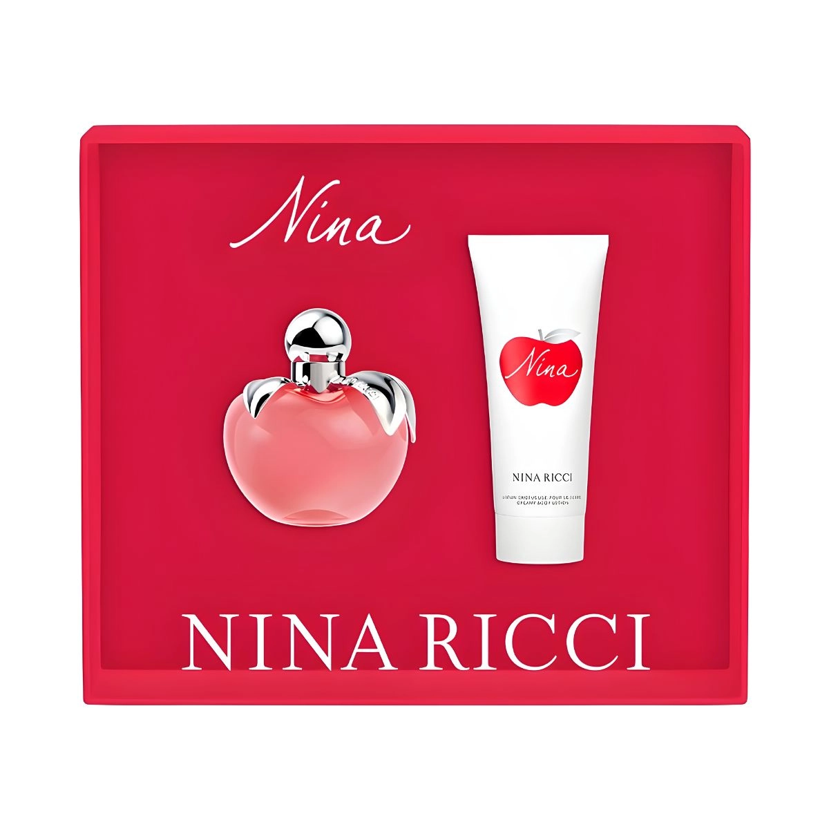 kit nina ricci nina feminino eau de toilette 80 ml + creme corporal 75 ml  3