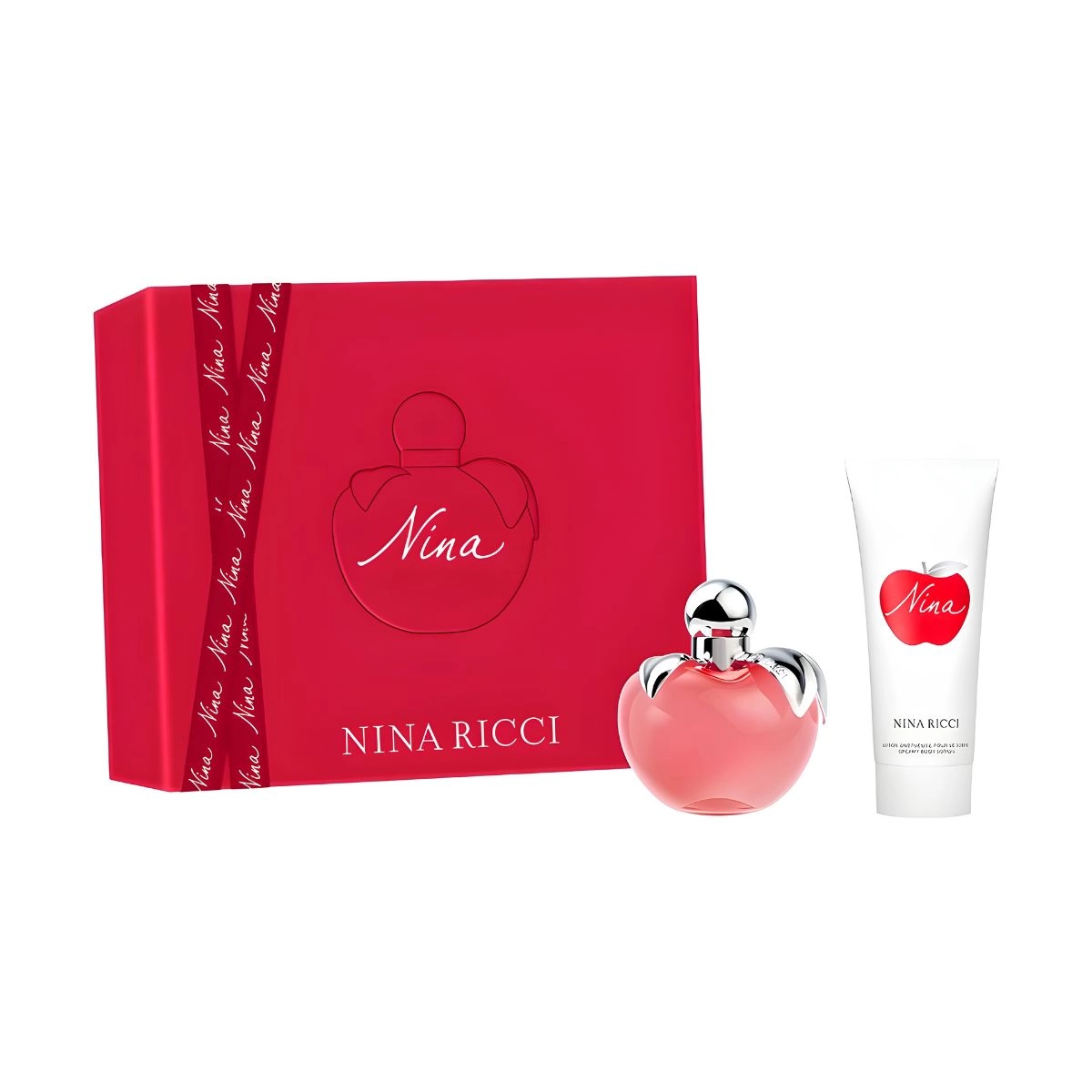 kit nina ricci nina feminino eau de toilette 80 ml + creme corporal 75 ml  1