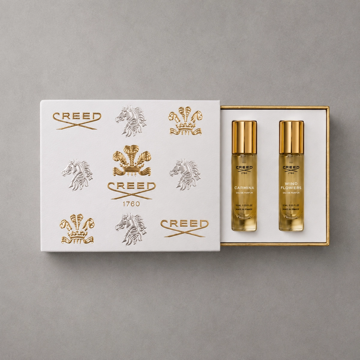 kit creed best sellection feminino (avh,wfs,ca) travel size 3 x 10 ml kit 2