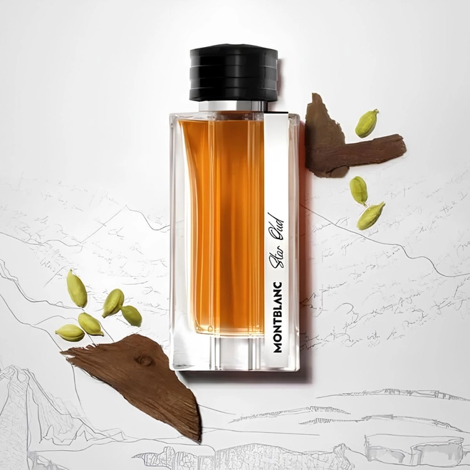 perfume mont blanc collection star oud masculino eau de parfum
