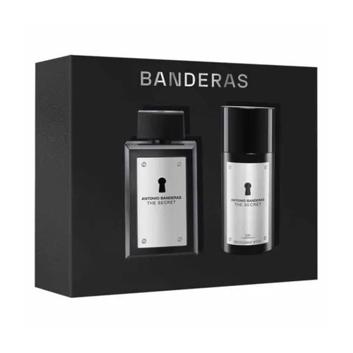 kit antonio banderas the secret masculino eau de toilette 100 ml + desodorante 150 ml
