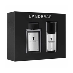 kit antonio banderas the secret masculino eau de toilette 100 ml + desodorante 150 ml