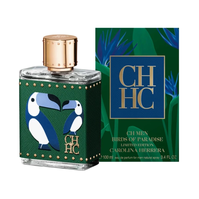 perfume carolina herrera birds of paradise masculino eau de toilette