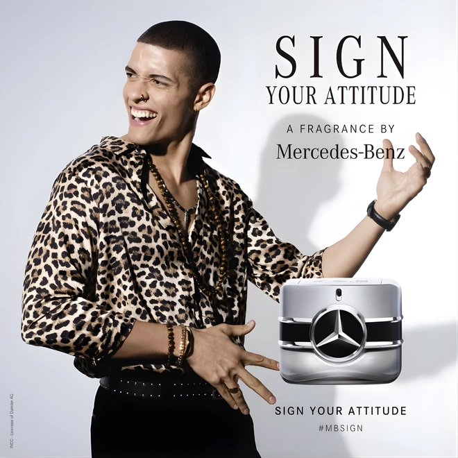 perfume mercedes benz sign your attitude masculino eau de toilette