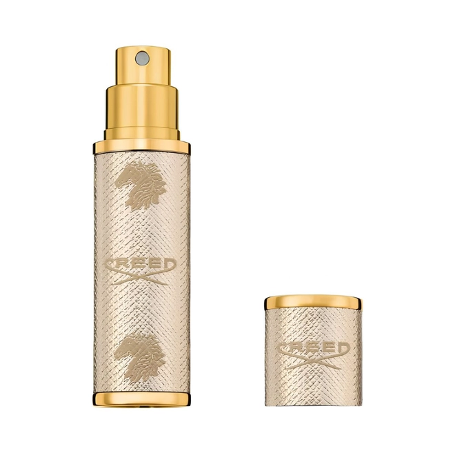 porta perfume creed gold travel size