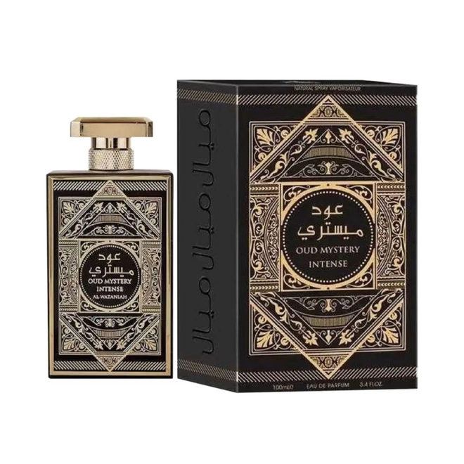 perfume al wataniah oud mystery intense compartilhado eau de parfum