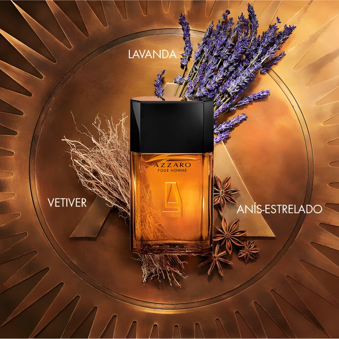 kit azzaro pour homme masculino eau de toilette 100 ml + gel de banho 75 ml