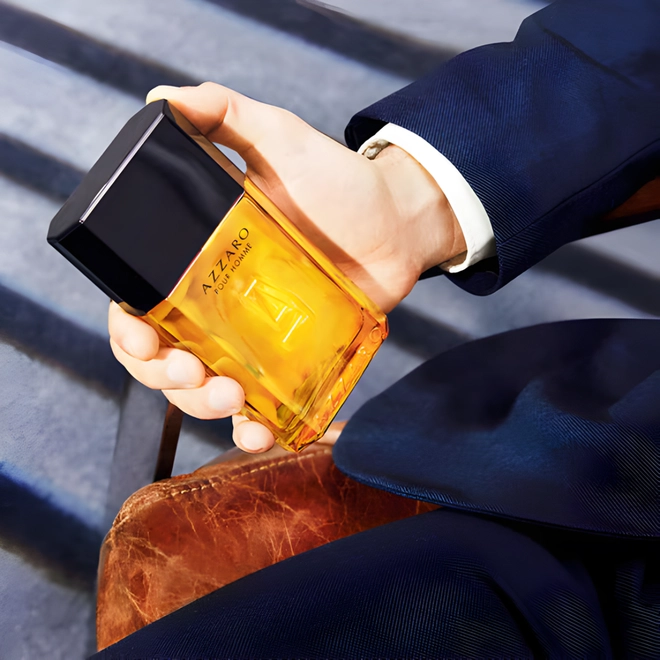 kit azzaro pour homme masculino eau de toilette 100 ml + gel de banho 75 ml