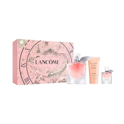 kit lancome la vie est belle feminino eau de parfum 100ml + locao corporal + mini 4ml