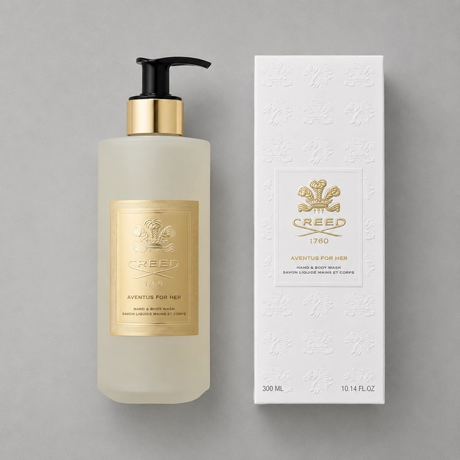 sabonete liquido creed aventus for her