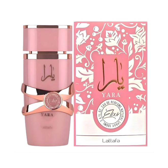 perfume lattafa yara elixir feminino eau de parfum