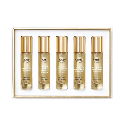 kit creed mini fragrancias masculino (av, smw, git, mi, ac) 5 x 10 ml