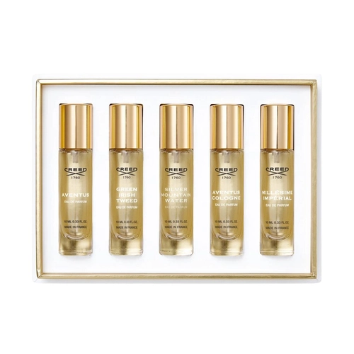 kit creed mini fragrancias masculino (av, smw, git, mi, ac) 5 x 10 ml