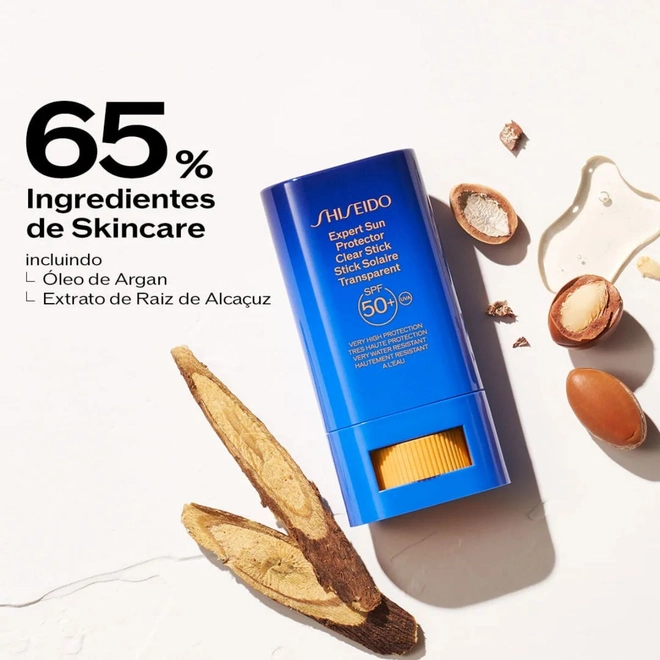 protetor solar bastao shiseido fps 50