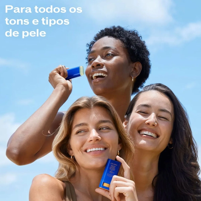 protetor solar bastao shiseido fps 50