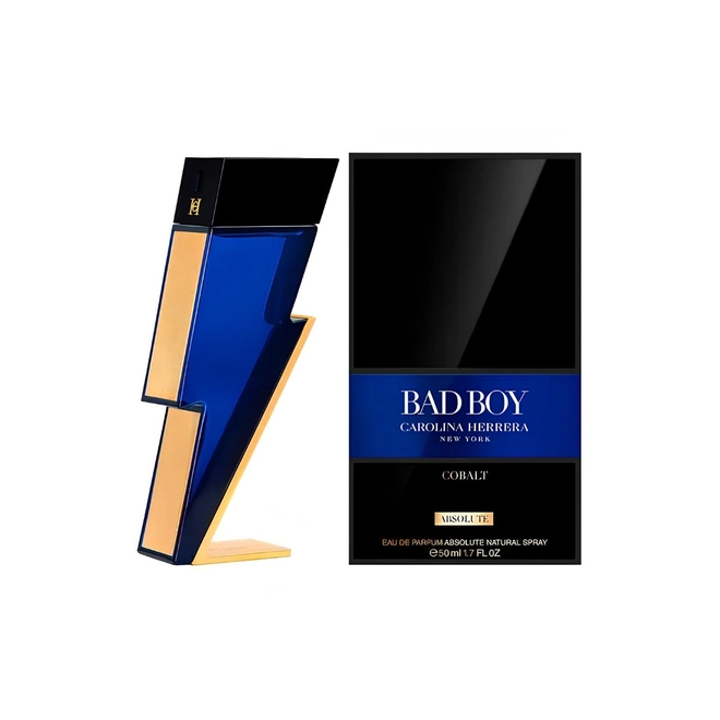 perfume carolina herrera bad boy cobalt absolute masculino eau de parfum