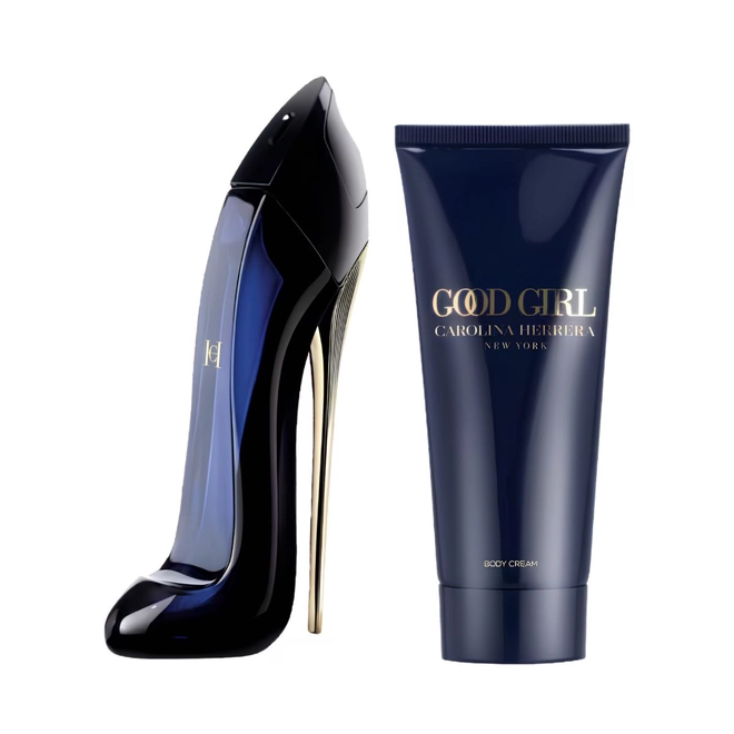 kit carolina herrera good girl feminino eau de parfum 80 ml + locao corporal 100 ml