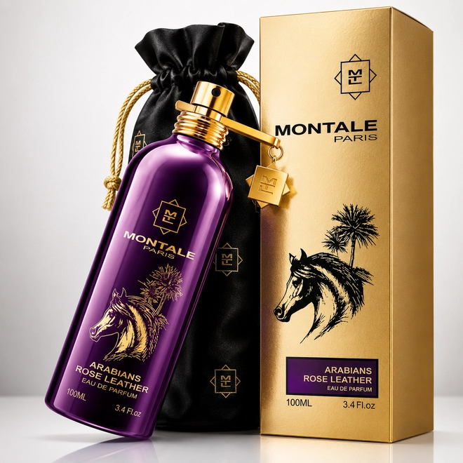 perfume montale arabians rose leather feminino eau de parfum