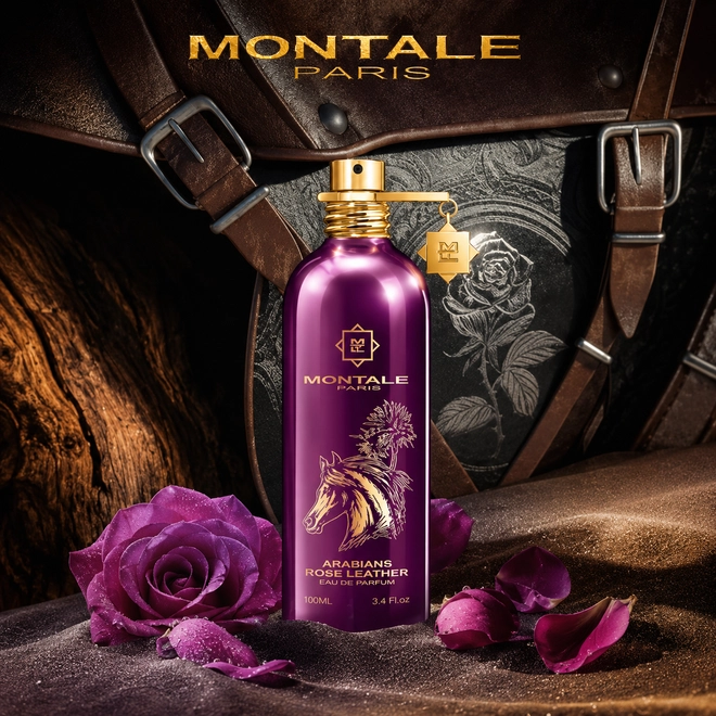 perfume montale arabians rose leather feminino eau de parfum