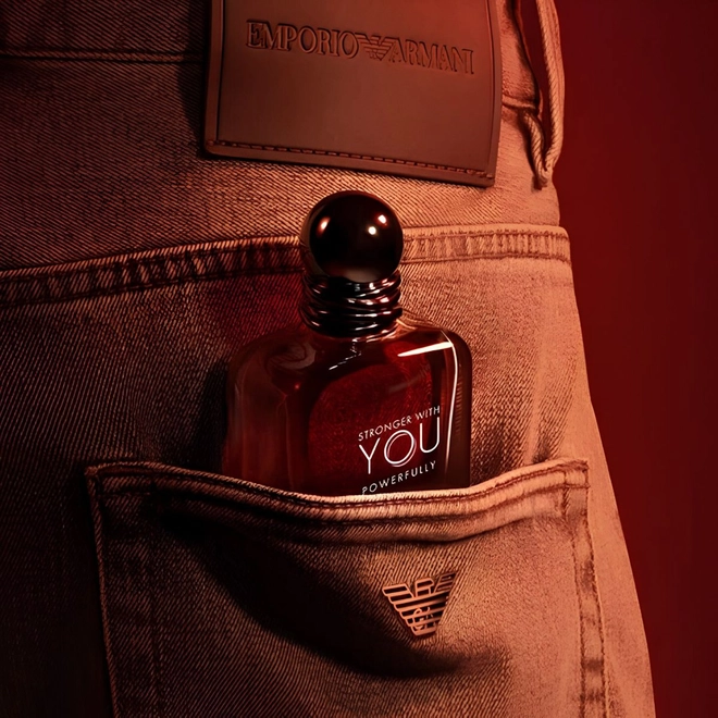 perfume emporio armani stronger with you powerfully masculino eau de parfum