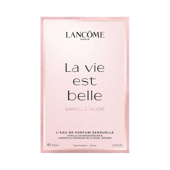 perfume lancome la vie est belle vanille nude feminino eau de parfum