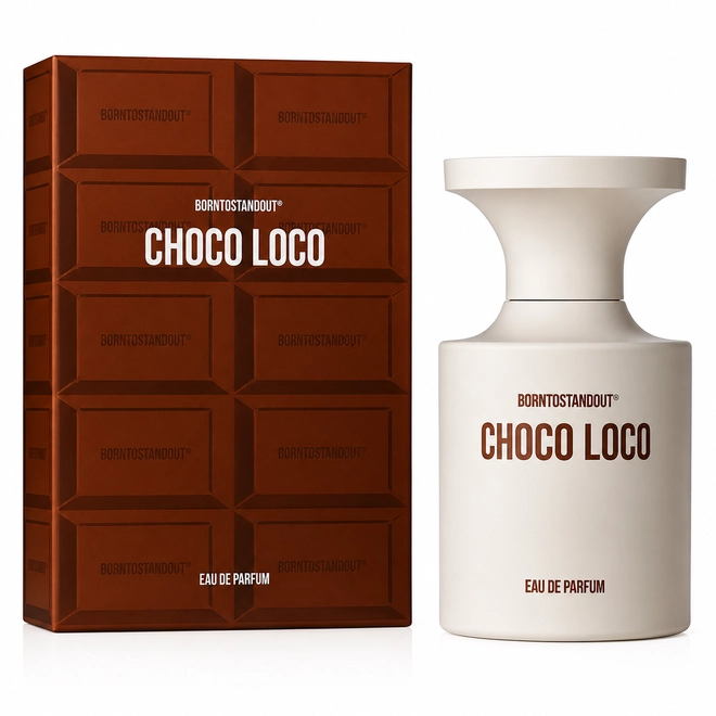 perfume borntostandout choco loco compartilhado eau de parfum