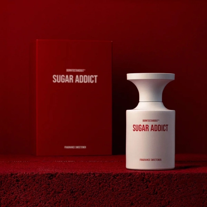 perfume borntostandout sugar addict compartilhado eau de parfum