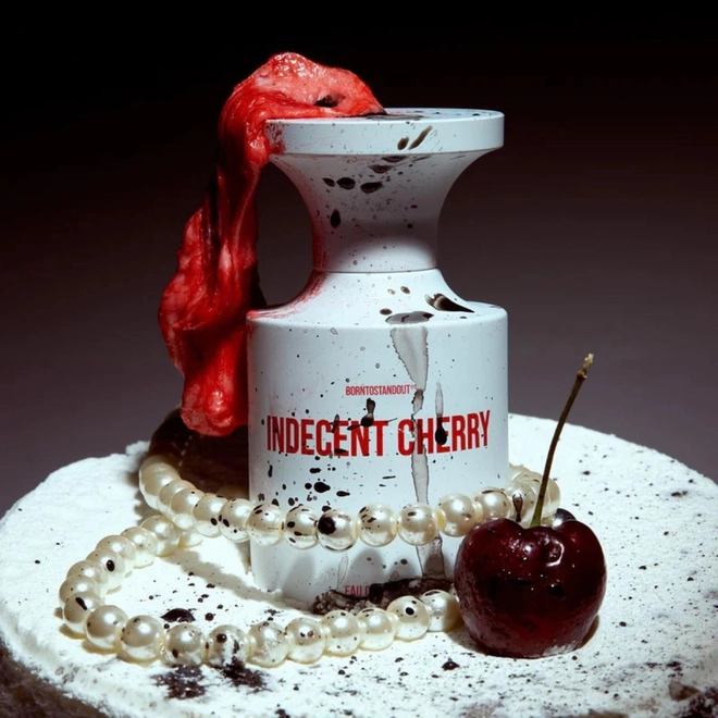 perfume borntostandout indecent cherry compartilhado eau de parfum
