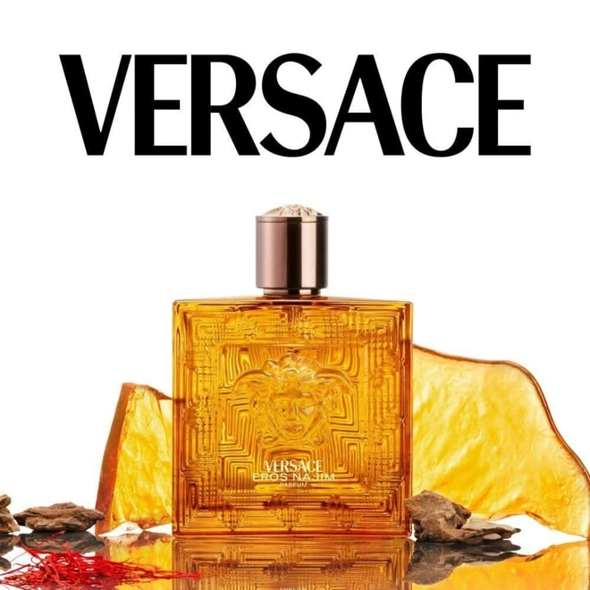 kit versace eros najim masculino eau de parfum 100 ml + mini 10 ml + necessaire