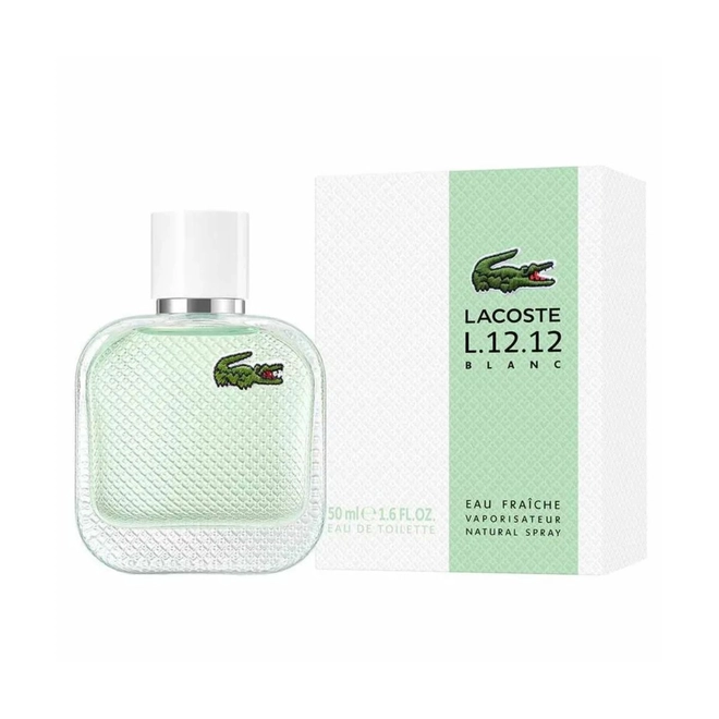 perfume lacoste l.12.12 blanc eau fraiche masculino eau de toilette