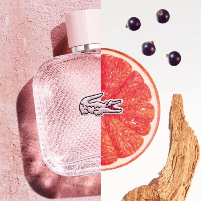 perfume lacoste l.12.12 rose eau fraiche feminino eau de toilette