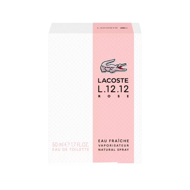 perfume lacoste l.12.12 rose eau fraiche feminino eau de toilette