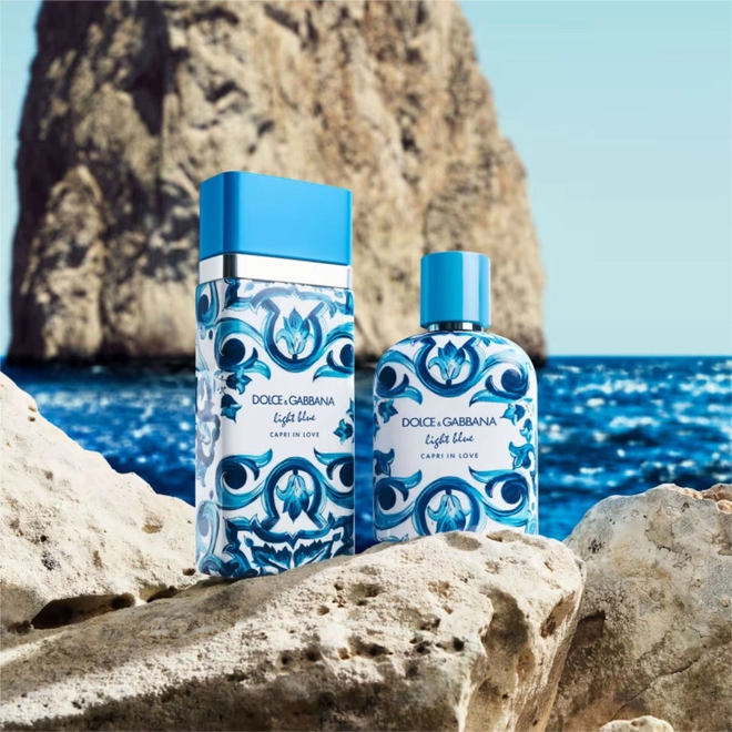 perfume dolce&gabbana light blue capri in love feminino eau de parfum
