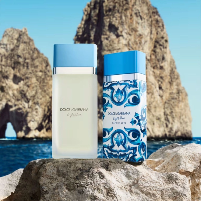 perfume dolce&gabbana light blue capri in love feminino eau de parfum
