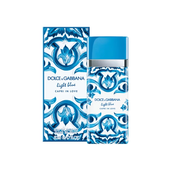 perfume dolce&gabbana light blue capri in love feminino eau de parfum