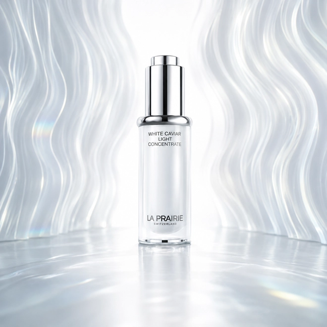 serum facial la prairie white caviar lextrait lumiere