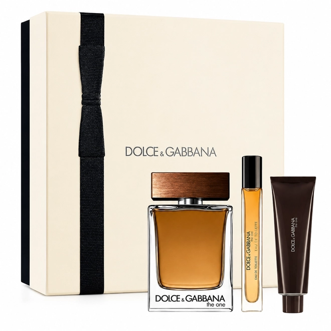 kit dolce&gabbana the one masculino eau de parfum 100 ml + gel de banho 50 ml + miniatura 10 ml