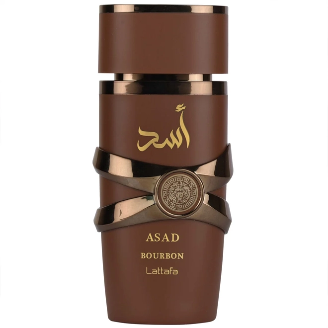 perfume lattafa asad bourbon masculino eau de parfum