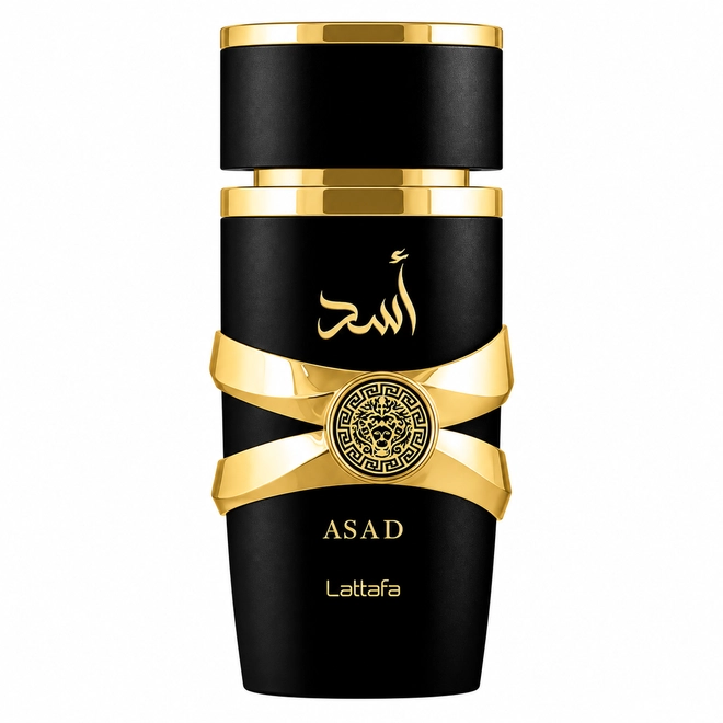 perfume lattafa asad masculino eau de parfum
