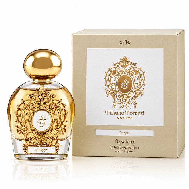 perfume tiziana terenzi alioth assoluto compartilhado extrait de parfum